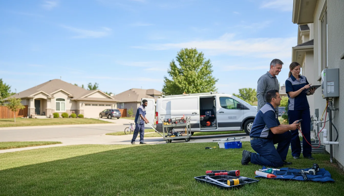 Tankless water heater service in Carmichaels, PA
